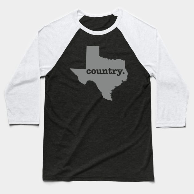 Country Baseball T-Shirt by bohemiangoods